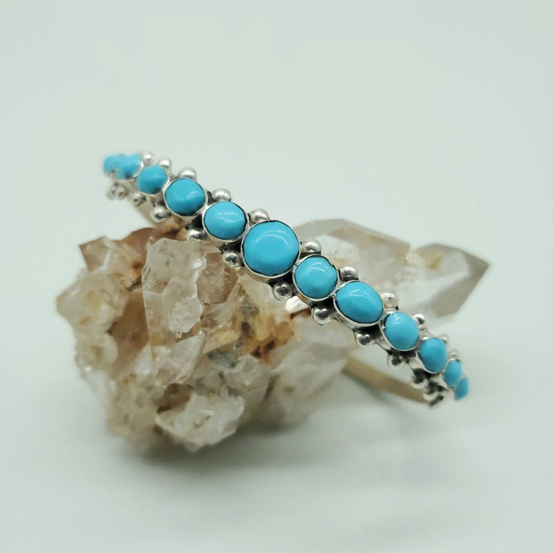 Zuni Round Turquoise Bracelet