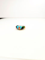 Multi-Stone Domed Inlay Ring