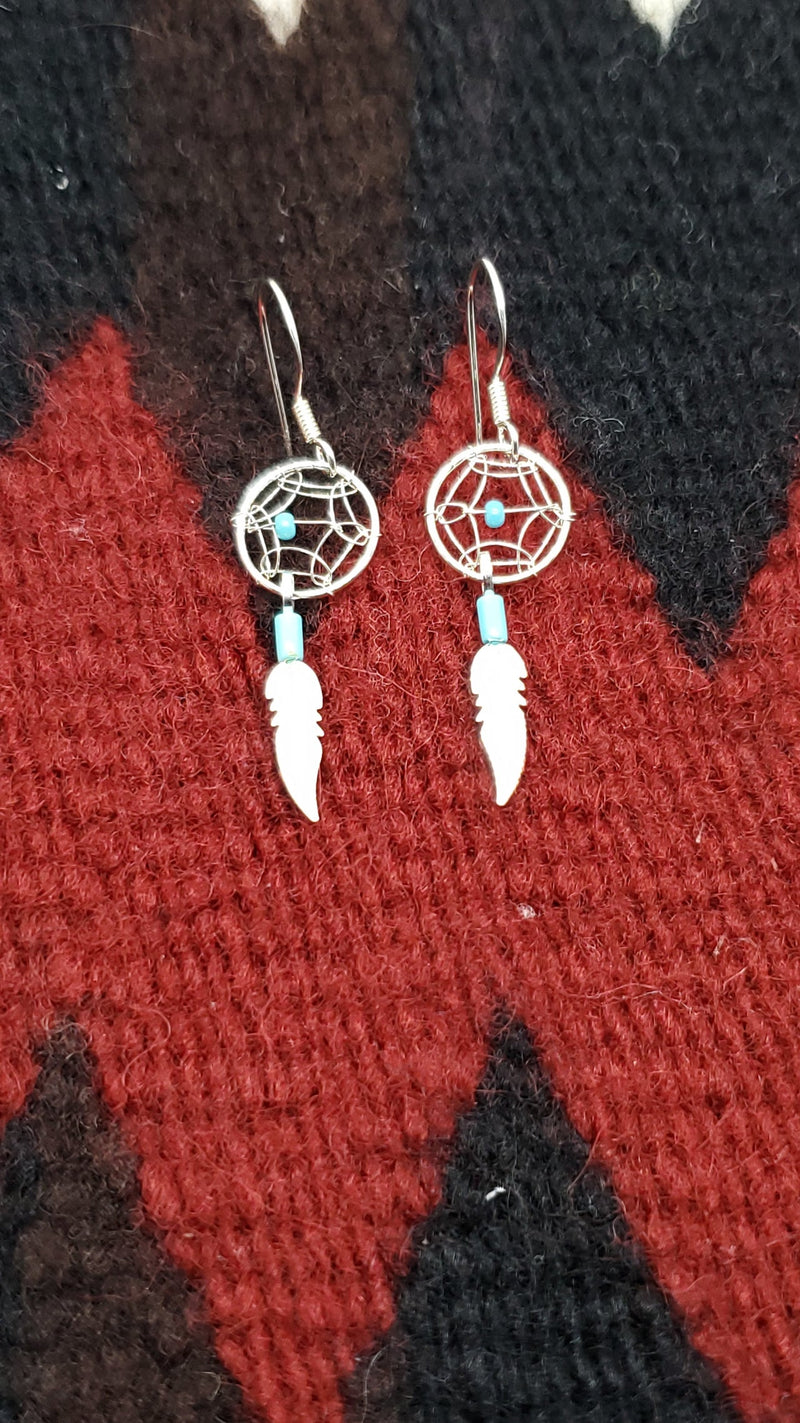Dream catcher with turquoise  (small)