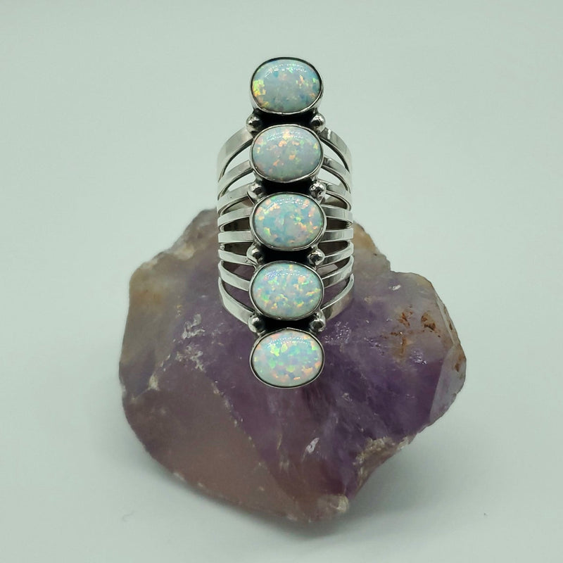 Opal 5 Stone Ring