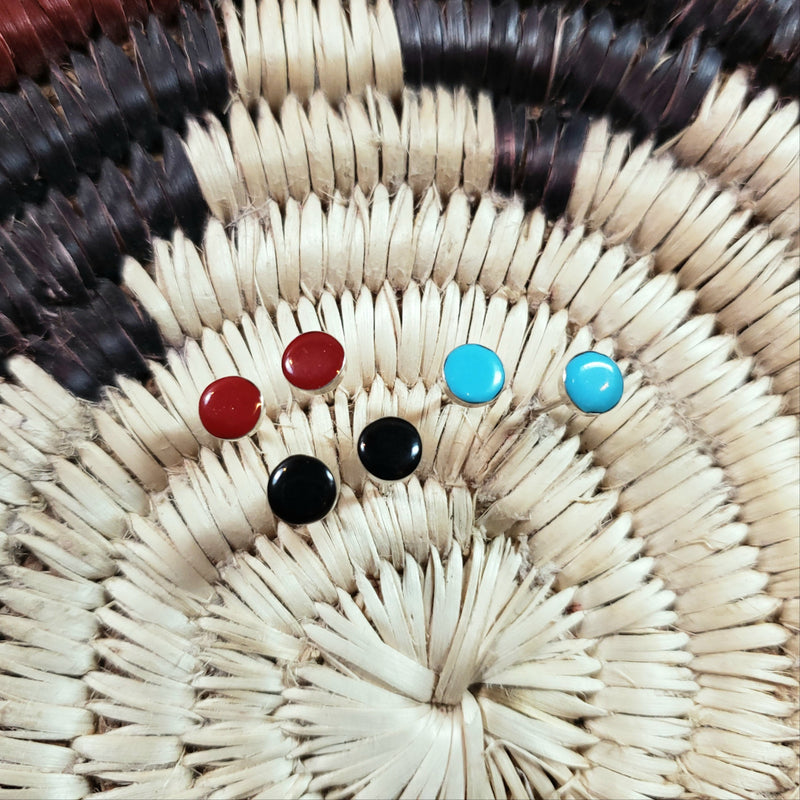 Small round post Earrings
